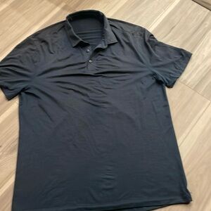 Lululemon mens metalvent polo, navy